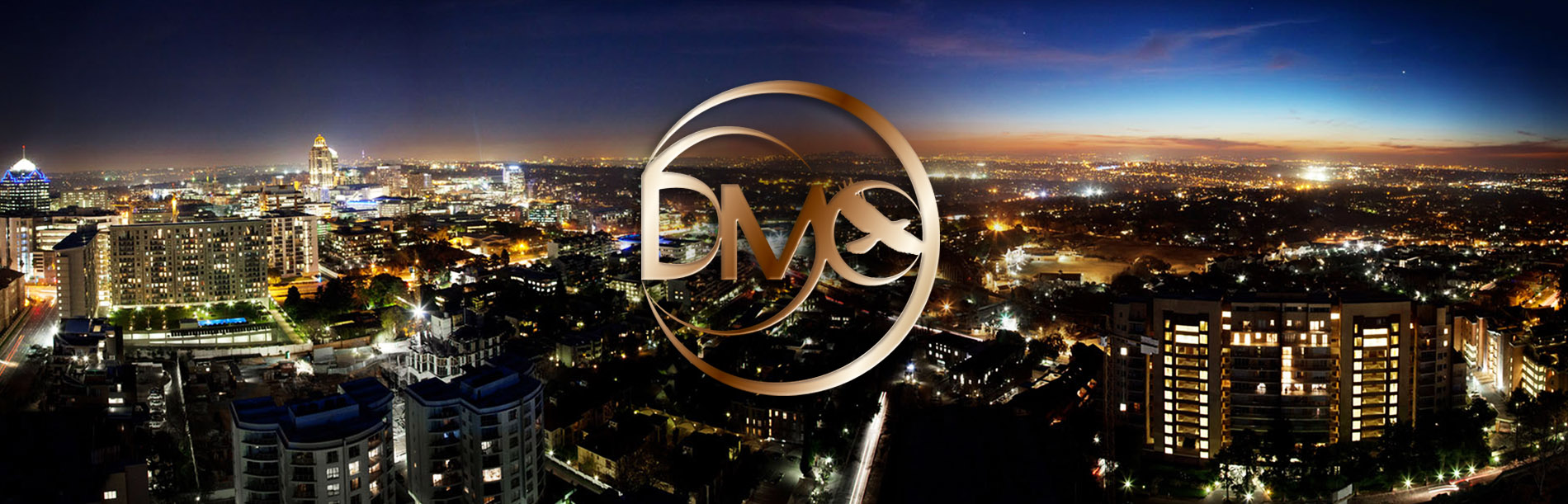 DMO — Sandton skyline at night